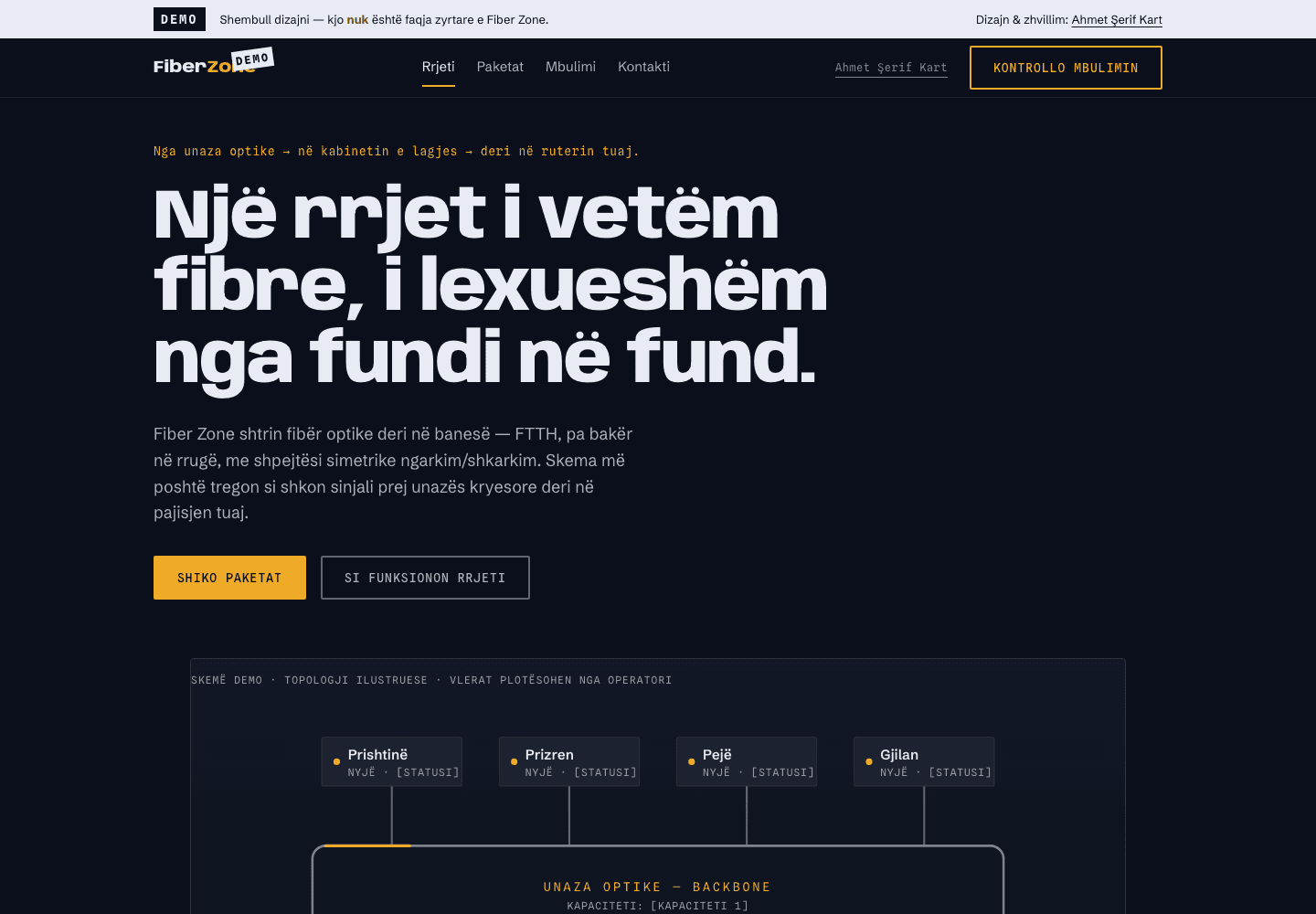 Fiber Zone — hazır kurgunun ekran görüntüsü